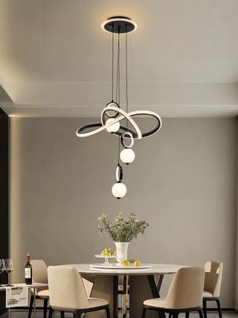 ثرايا علاقي ليد مودرن لون اسود ملكي - 9710