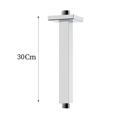 ذراع دش مطري سقفي كروم