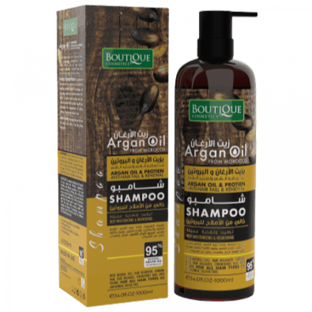بوتيك شامبو بزيت الأرغان والبروتين 1000 مل