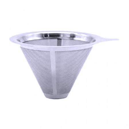 فلتر أداة قمع ترشيح القهوة حجم صغير من الفولاذ المقوم للصدا