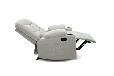 كرسي-استرخاء-كتان-مسند-قدم-حامل-اكواب