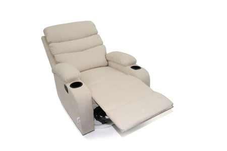 كرسي استرخاء مخمل – هزاز ودوار للراحة والدعم المثالي للقيمينق والجلسات الطويلة