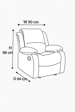 كرسي استرخاء بني ثابت بخامة كتان فاخرة – راحة وأناقة للمكتب والبيت