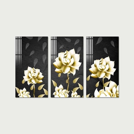 لوحة فنية ثلاثية