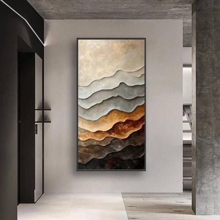 لوحه جداريه فن تجريدي