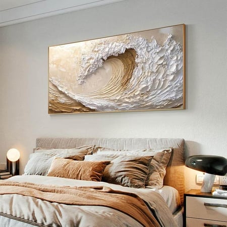 لوحة البحر كانفس