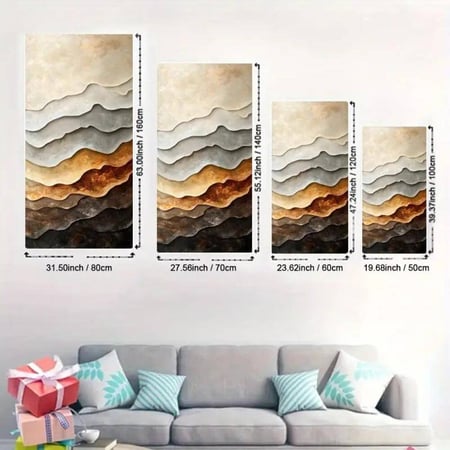 لوحه جداريه فن تجريدي