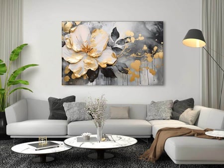 لوحة كانفس فن تجريدي