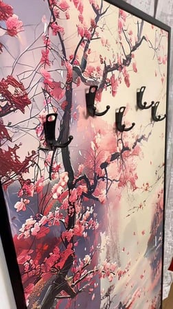 لوحة كانفس الهبة لتعليق الملابس