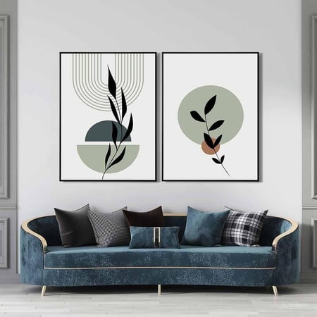 لوحة فنية ثنائية (طباعة)