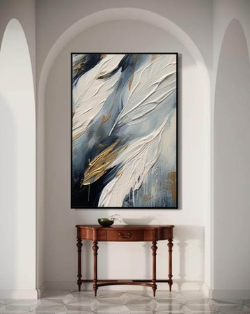 لوحة كانفس فن تجريدي