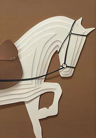 لوحة كانفس فن تجريدي  طباعة