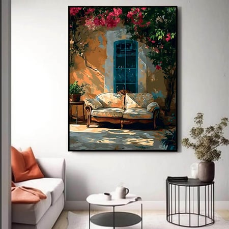 لوحة فن تجريدي