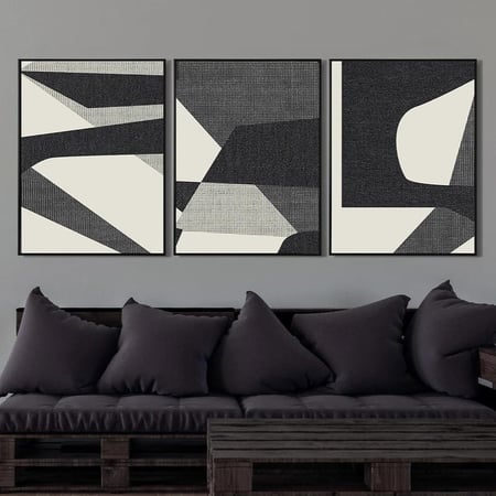 لوحة فنية كانفس ثلاثية (طباعة)