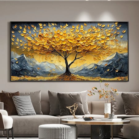 لوحة فن تجريدي (طباعة)