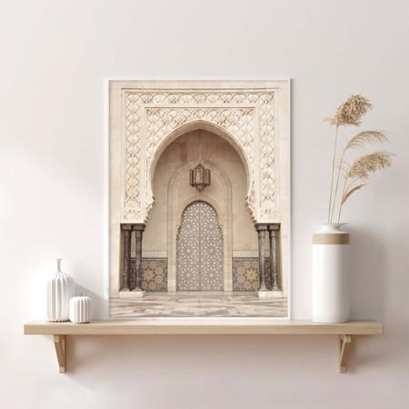 لوحة فنية تراث اسلامي ثلاثيةض
