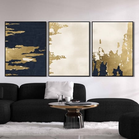 لوحة فنية كانفس ثلاثية (طباعة)