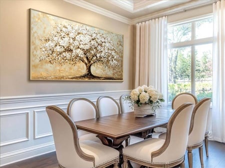 لوحات جدارية كانفس فن تجريدي