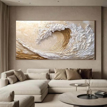 لوحة البحر كانفس