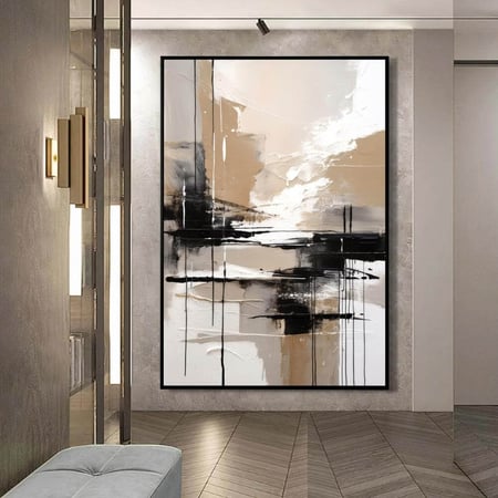 لوحة كانفس فن تجريدي