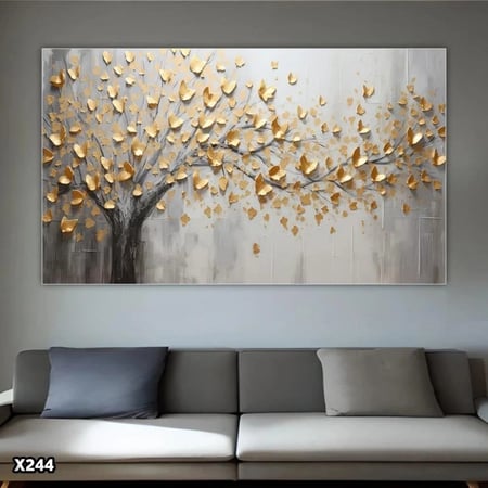 لوحة كانفس فن تجريدي (طباعة)