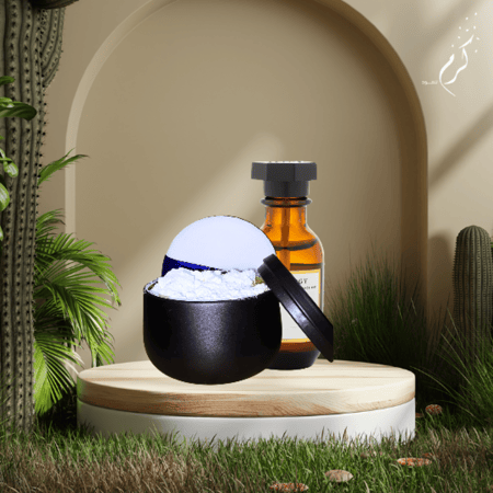 بودرة جسم طبيعية رائحة نظافة و انتعاش زهور الريف نبتون