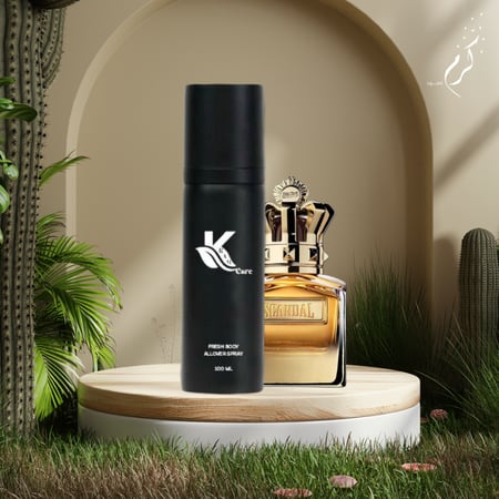 معطر الجسم و الشعر - سكاندال الذهبي