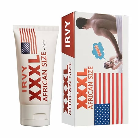 جل تكبير قوي للغاية XXXL للرجال - كريم تدليك قوي لسماكة وقوة وأداء طويل الأمد (مقاس افريقي XXXL)