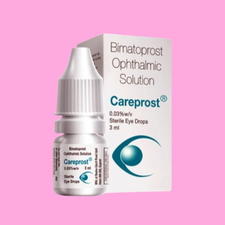 كيربروست قطرة لإطالة الرموش والحواجب 3ملي - Careprost