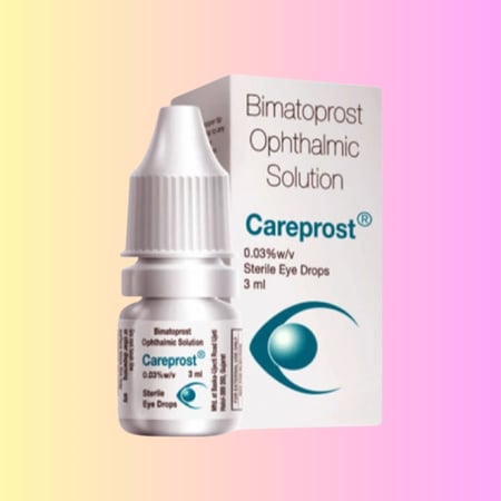 كيربروست قطرة لإطالة الرموش والحواجب 3ملي - Careprost