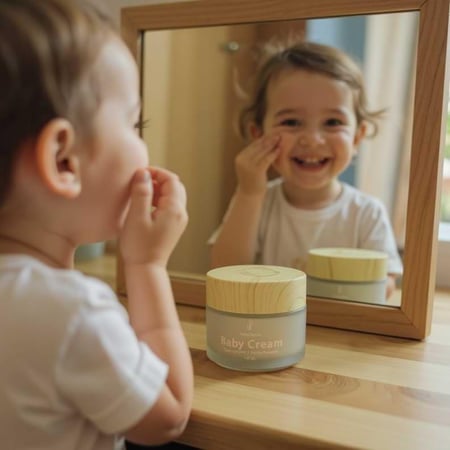 كريم اطفال طبيعي
