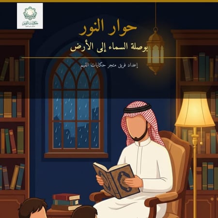 قصة الكترونية pdf - حوار النور بوصلة السماء إلى الأرض- تناسب من - 12- 17