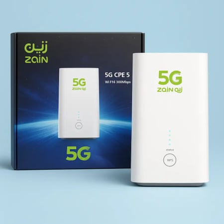 راوتر زين 5G CPE 5 (H155-383) - يدعم شبكة زين