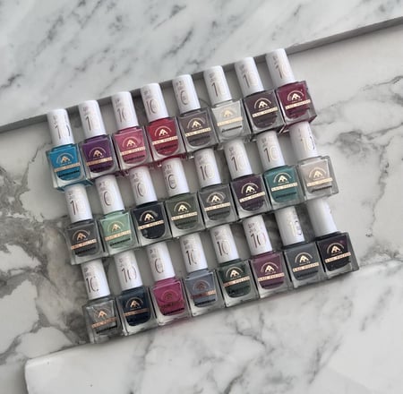 علبه مناكير ٢٤ لون