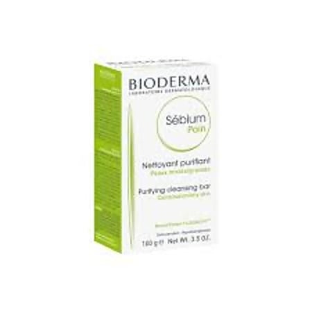 صابون بيوديرما سيبيوم لتنظيف البشرة الدهنية 100 جم