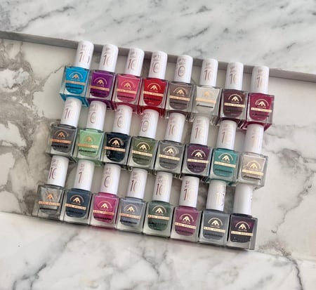 علبه مناكير ٢٤ لون