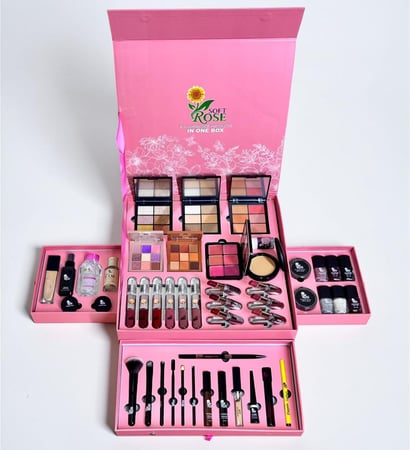 بوكس  مكياج سوفت روز المتكامل من فاشن نيو بوكس