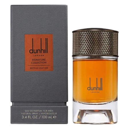 عطر دانهيل لندن سيقنيتشر كوليكشن بريتش ليذر او دو بارفيوم 100مل