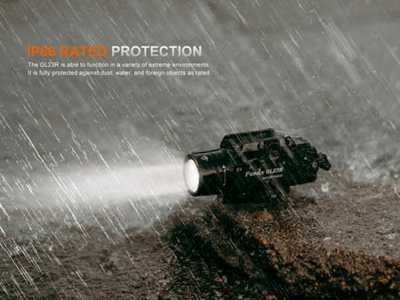 كشاف مسدس مع ليزر GL23R