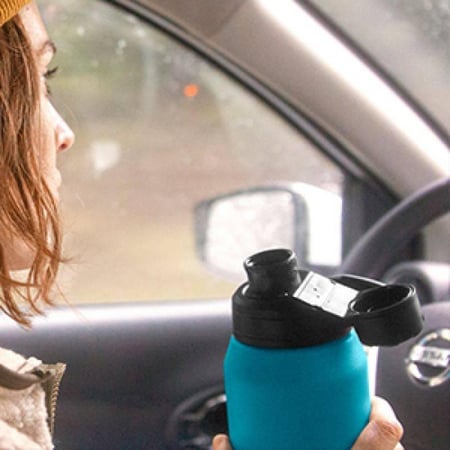 مطارة تشوت ماق ستانليس ستيل عازلة للحرارة 600 مل اسود