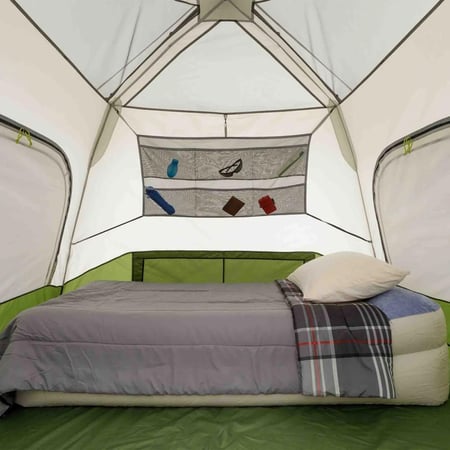 خيمة اخضر - رمادي  4اشخاص 2.43م 2.13م 1.67م-40232