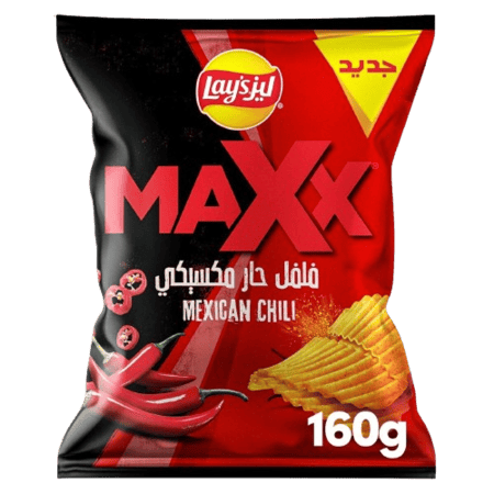 ليز ماكس فلفل حار مكسيكي 160 جم