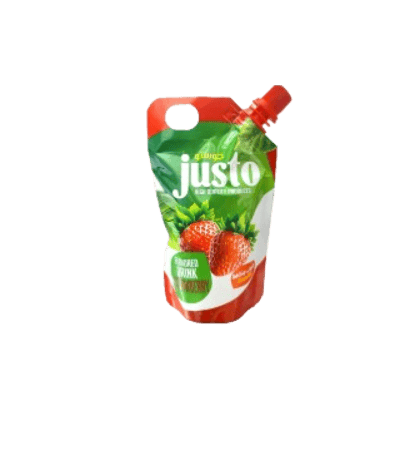 جوستو زيرو شراب بنكهة الفراولة بدون سكر محلي بالعنب 150 مل