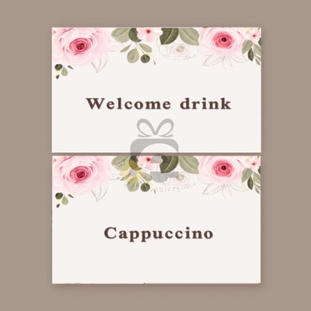 بطـاقات ترحـيبيه لطاولة الخدمه