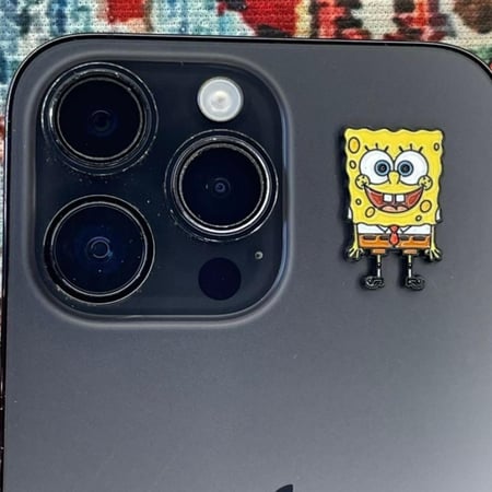 ستيكر معدني - سبونج بوب