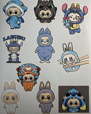 ملصقات لابوبو