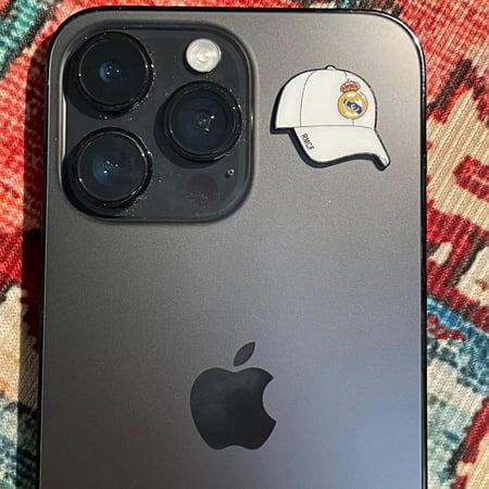 ستيكر معدني - كاب ريال مدريد