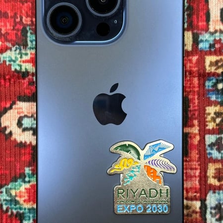 ستيكر  و مغناطيس معدني - رؤية 2030