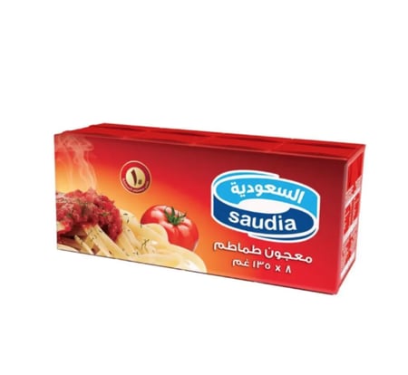 صلصة معجون الطماطم السعودية ١٣٥ جم