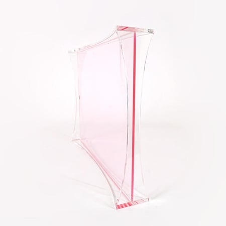 صينية تبسي تقديم من الاكريليك الشفاف متعدد المقاسات و الاوان